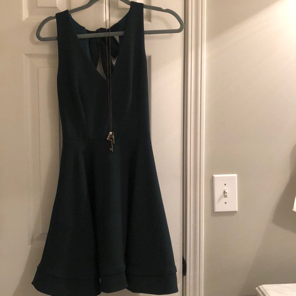 B. Darlin Forest Green Formal Dress